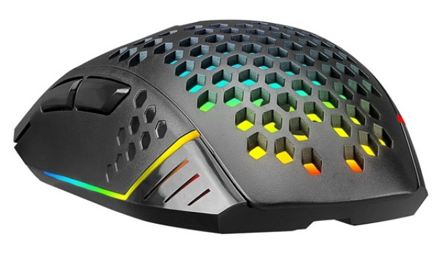 Everest SM-GX19 ANGARD Gamer fekete optikai egér