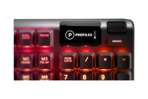 SteelSeries Apex 5 Félmechanikus Gamer Billentyűzet - Angol kiosztás