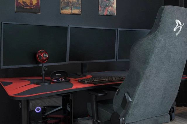 AROZZI ARENA Gaming Asztal - Fekete