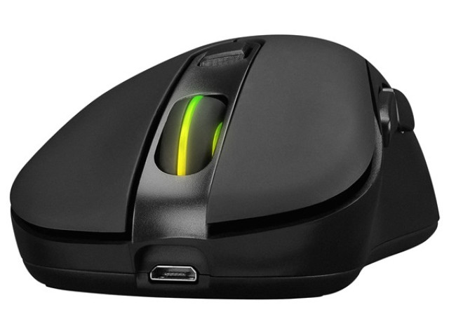 Everest SM-W75 -X-RAPID Gamer fekete vezetéknélküli optikai egér