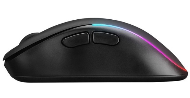 Everest SM-W75 -X-RAPID Gamer fekete vezetéknélküli optikai egér