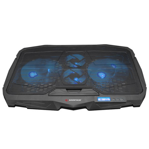 Rampage AD-RC4 Blue Notebook Hűtőpad 17"-ig