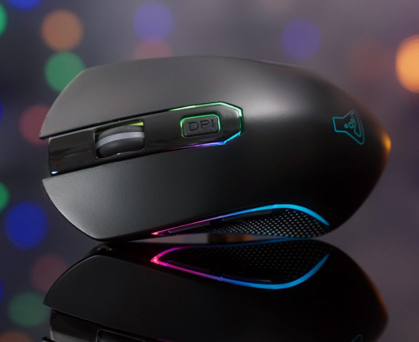 The G-Lab Kult Xenon Vezeték nélküli Gamer Egér - Fekete