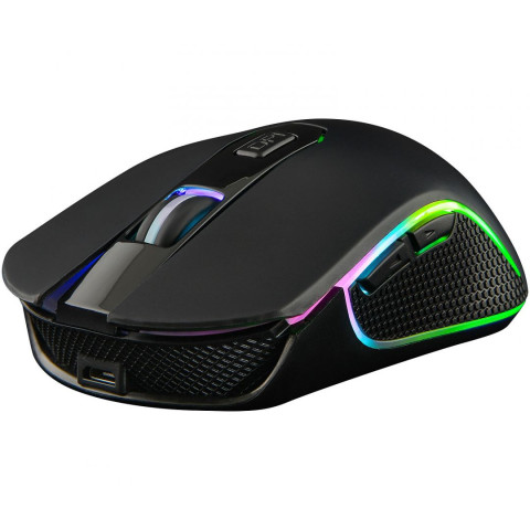 The G-Lab Kult Xenon Vezeték nélküli Gamer Egér - Fekete