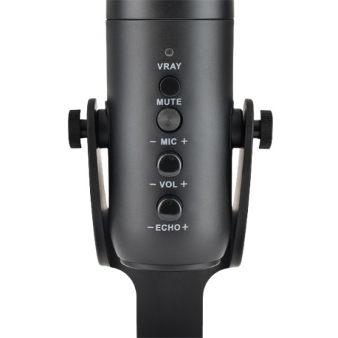 The G-Lab K-Mic-Natrium Gamer Mikrofon - Fekete