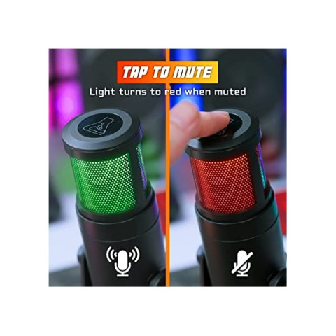 The G-Lab K-Mic-Natrium Gamer Mikrofon - Fekete