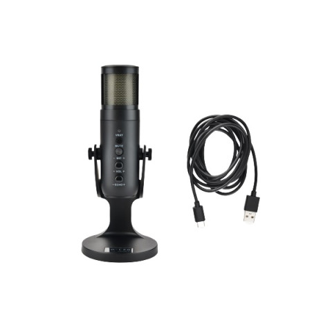 The G-Lab K-Mic-Natrium Gamer Mikrofon - Fekete