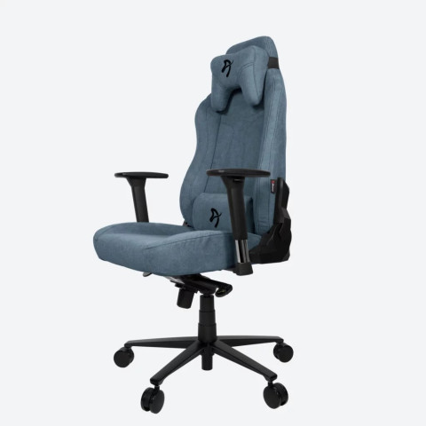 AROZZI VERNAZZA Soft Fabric Gamer szék - Kék