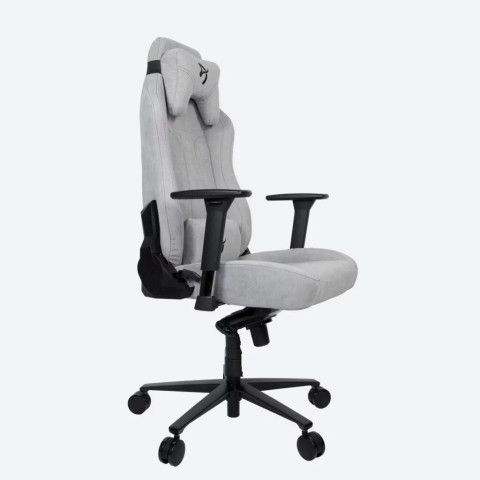 AROZZI VERNAZZA Soft Fabric Gamer szék - Világos Szürke