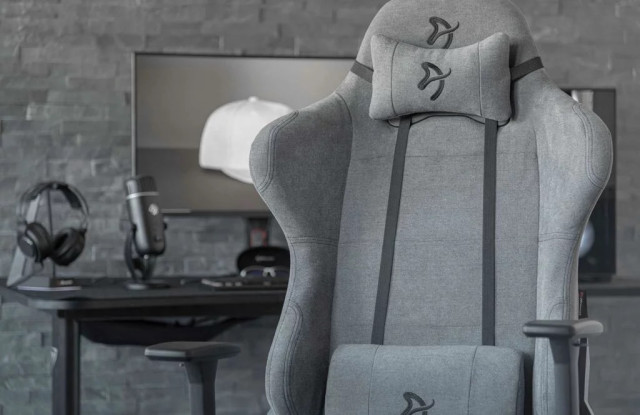 AROZZI TORRETTA Soft Fabric Gaming szék - Hamuszürke