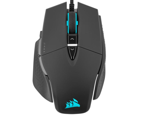 CORSAIR M65 RGB Ultra Hangolható FPS Gamer Egér - RGB Világítás - 26 000 DPI - Fekete - 2 év garanc