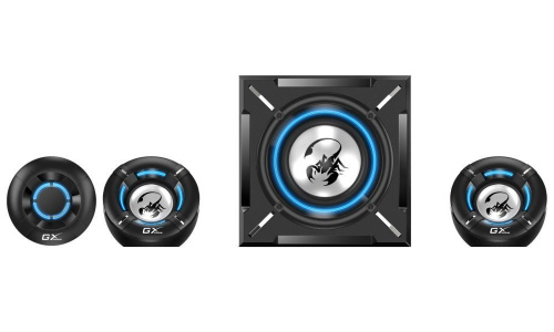 Genius SW-G2.1 1000 2.1 Gamer Hangszóró - Fekete - 2 év garancia