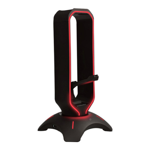 Rampage RM-H66 GUARD Fejhallgató állvány RGB