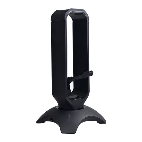 Rampage RM-H66 GUARD Fejhallgató állvány RGB