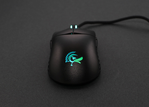 Ducky Feather - ARGB LED - Fekete - Gamer Egér