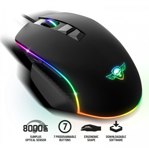 Spirit of Gamer PRO-M1 Vezetékes gamer egér