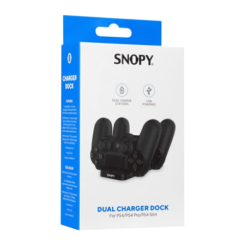 Snopy SG-PS4 dual kontroller töltőállomás
