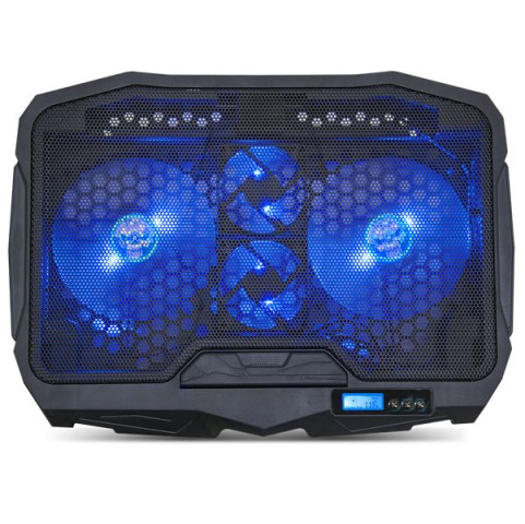 Spirit of Gamer AIRBLADE 600 Blue Gamer Notebook Hűtőpad 17"