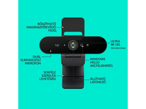 Logitech BRIO 4K STREAM EDITION Webkamera
