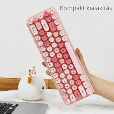 MOFII I Dou Vezeték nélküli Billentyűzet (Angol kiosztás) + Egér csomag