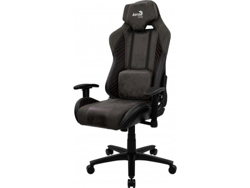 AEROCOOL Baron - AeroSuede Gaming Szék - Fekete - 2 év garancia