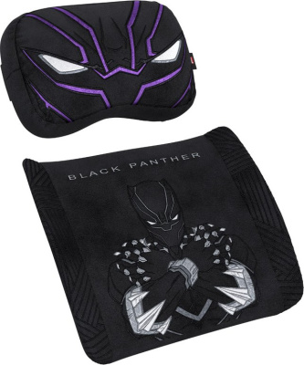 Noblechairs Memóriahabos párnaszett kiegészítő Gamer Székhez - Black Panther Edition - Fekete