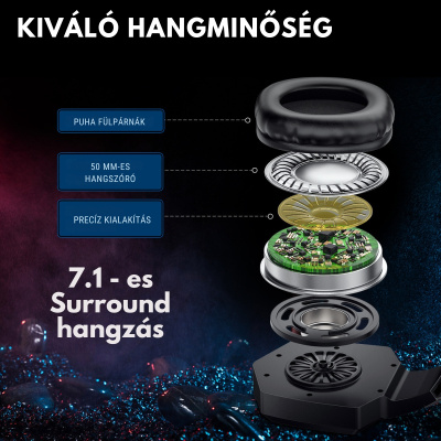 Onikuma K8 Gamer Headset