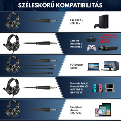 Onikuma K8 Gamer Headset