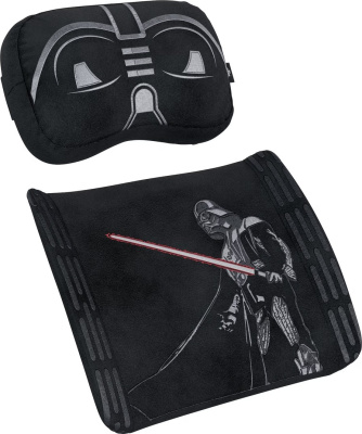Noblechairs Memóriahabos párnaszett kiegészítő Gamer Székhez - Darth Vader Edition - Fekete - 2 év