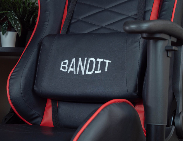 BANDIT Inferno Gamer szék - fekete/piros