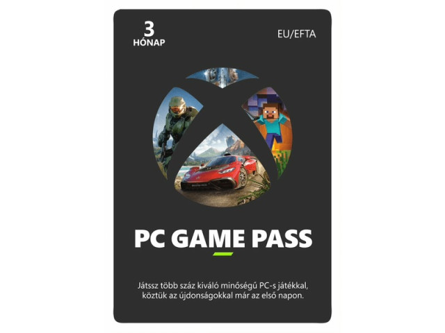 Xbox Game Pass PC 3 hónapos előfizetés (Beváltó kód)