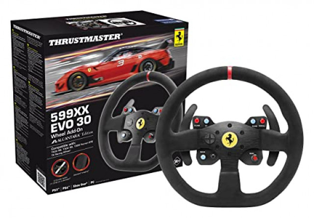 Thrustmaster F599XX Evo 30 Alcantara Edition kormánykerék - 2 év garancia