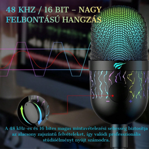 Havit GK52 RGB Streaming mikrofon
