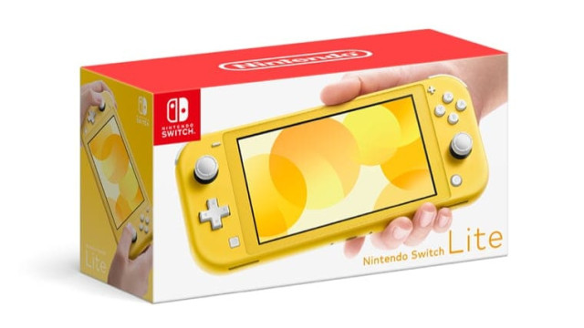 Nintendo Switch Lite Sárga játékkonzol