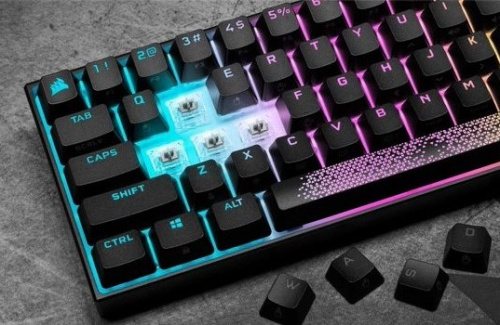 Corsair K65 Mini Mechanikus Gamer Billentyűzet - Angol kiosztás