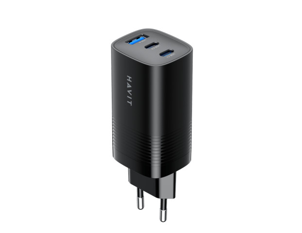 Havit UC20 Mobile series 65W GaN - Utazó töltő EU - Fekete