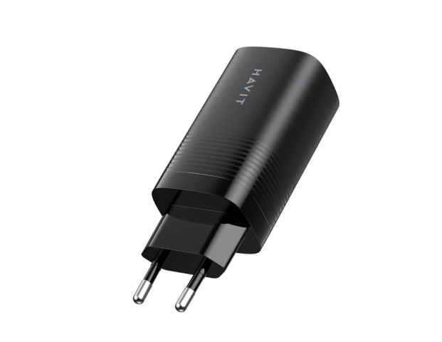 Havit UC20 Mobile series 65W GaN - Utazó töltő EU - Fekete