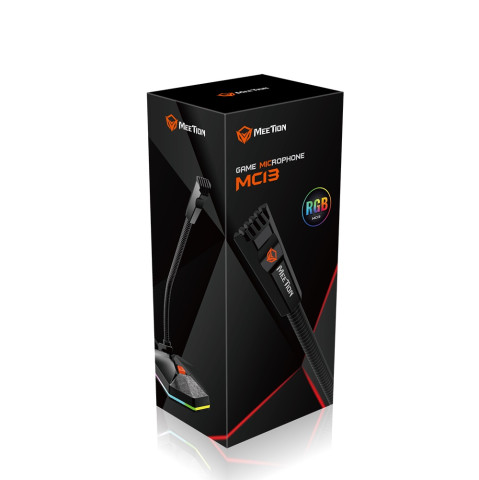 Meetion MC13 vezetékes RGB Gamer Mikrofon