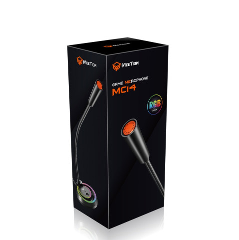 Meetion MC14 vezetékes RGB Gamer Mikrofon