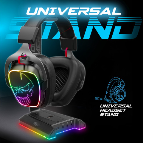Spirit of Gamer SENTINEL 7.1 Headset állvány - Fekete
