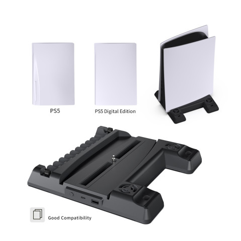 Dobe TP5-0593 - PS5 Multifunkciós Hűtőállvány - 2 év garancia