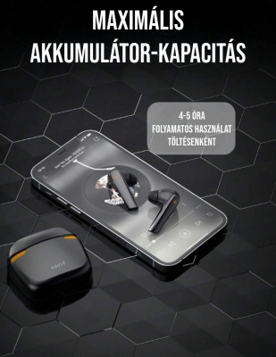 Havit TW929 PRO Gamer fülhallgató TWS