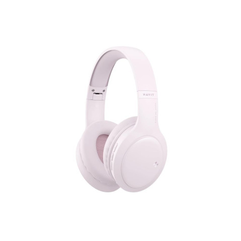 Havit H633BT Vezeték nélküli Bluetooth fejhallgató - Pink
