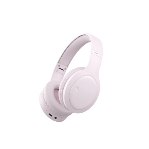 Havit H633BT Vezeték nélküli Bluetooth fejhallgató - Pink