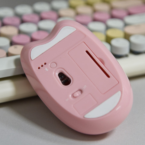 MOFII M3DM Dual Mode Vezeték nélküli Egér 2.4GHz + BT - Pink