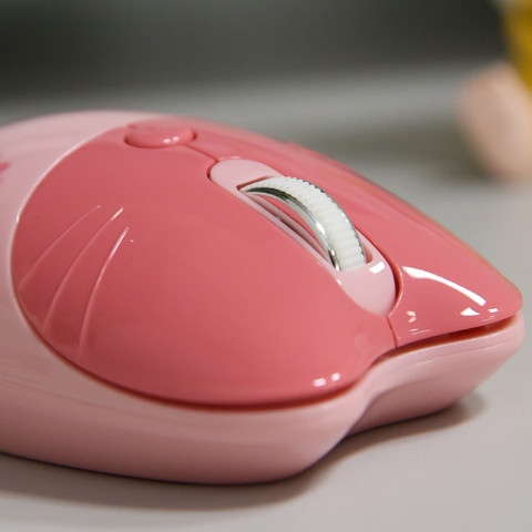 MOFII M3DM Dual Mode Vezeték nélküli Egér 2.4GHz + BT - Pink