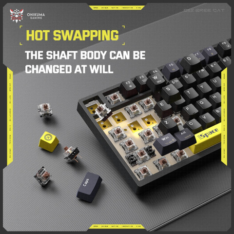 Onikuma G52 Mechanikus Gamer Billentyűzet