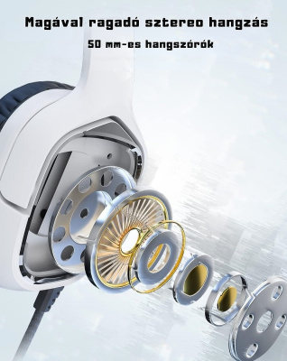 BlackShark BS-X1 RGB Gamer Fejhallgató