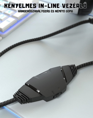BlackShark BS-X1 RGB Gamer Fejhallgató