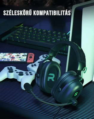 BlackShark BS-X6 LED Gamer Fejhallgató